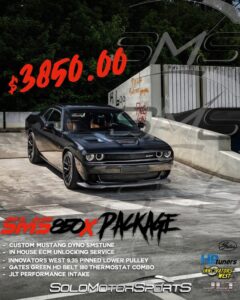 Calling all Dodge Hellcats, our SMS-850...