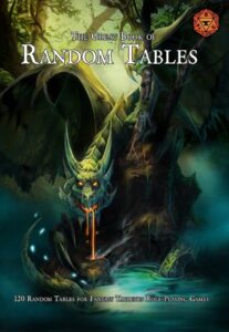 Dicegeeks Random Tables on Foundry –