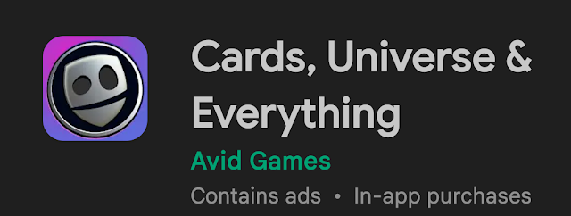 C.U.E. Cards, Universe & Everything C.U.E. Cards, Universe & Everything