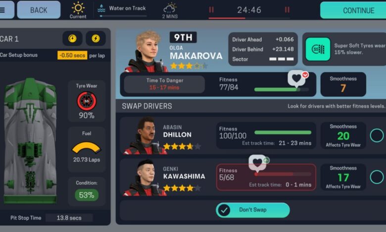 Motorsport Manager Mobile 3 – FAQs – Playsport Games